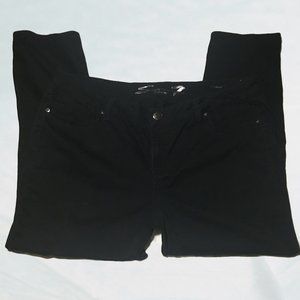 Seven7 Black Skinny Jeans Size 22